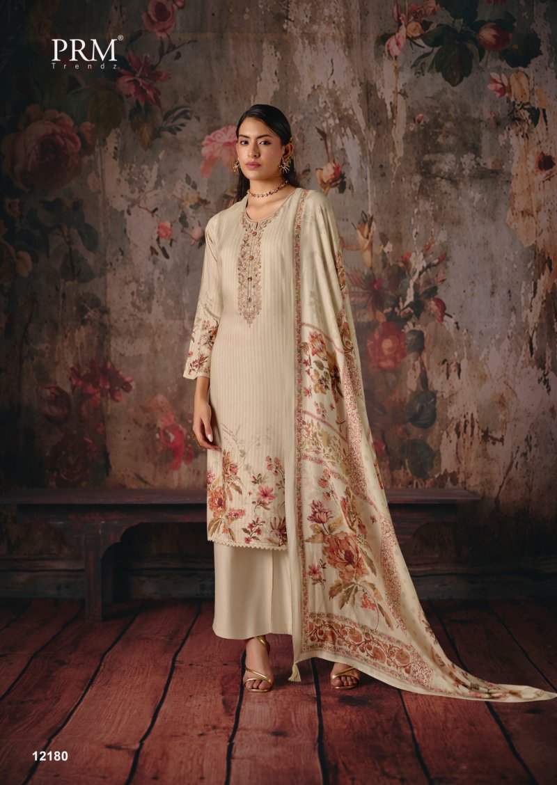 Nora By Prm Viscose Pashmina Dress Materials